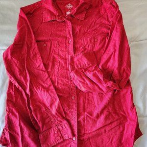 Women's Long Sleeve Button-up